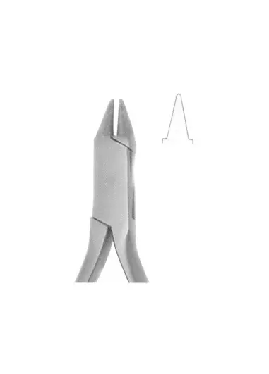 ADAMS (Fig. 44) 12.5 cm, 5” Sling clasp & wire bending plier.