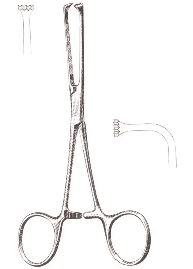 ALLIS 6”, Straight 4x5 teeth extra delicate