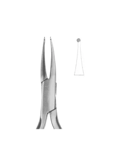Fig. 84 14.5 cm, 5 3/4” Band pinshing & ligature locking plier, serrated